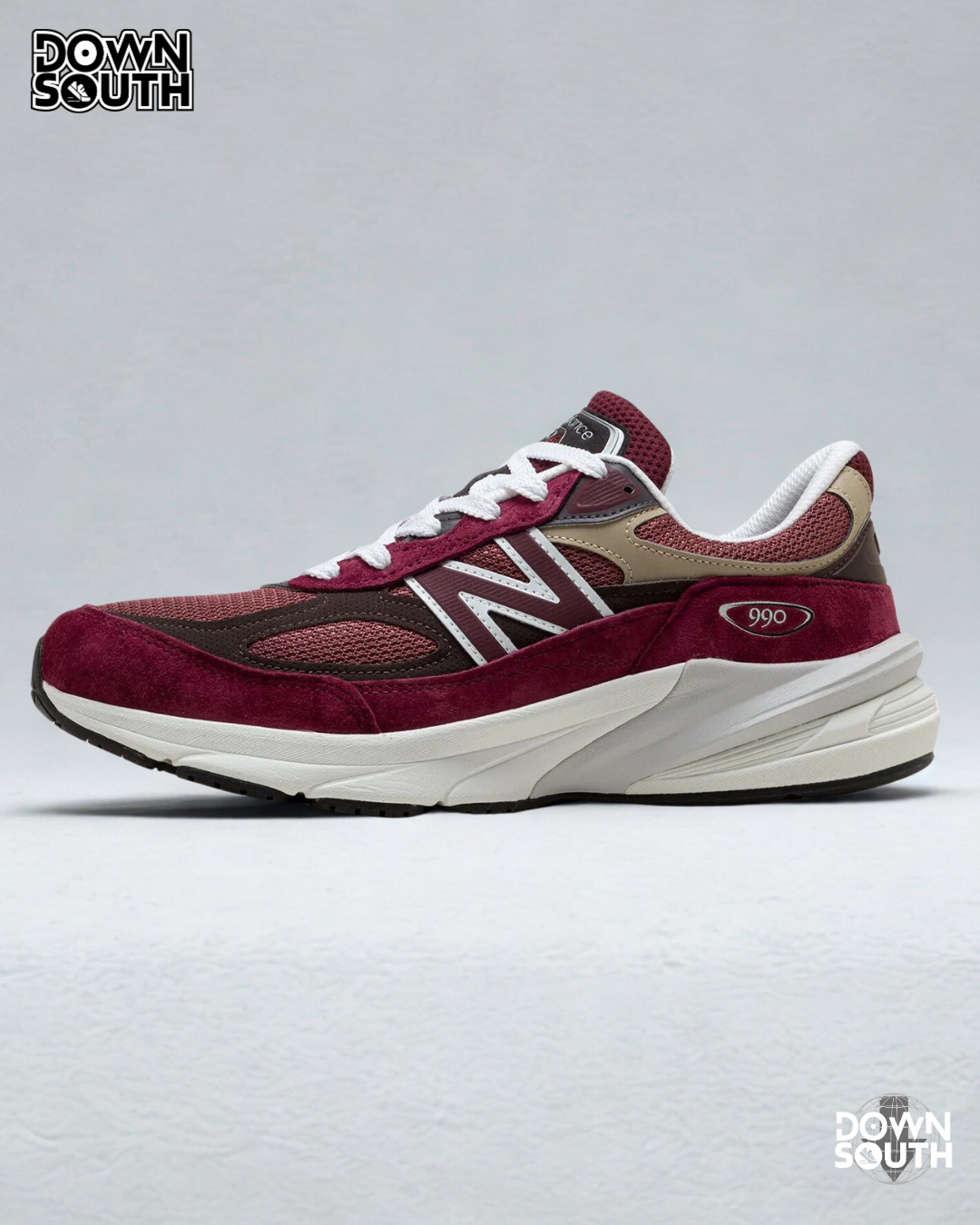 New Balance 990 v6 Made in USA 'Teddy Santis - Burgundy Tan'