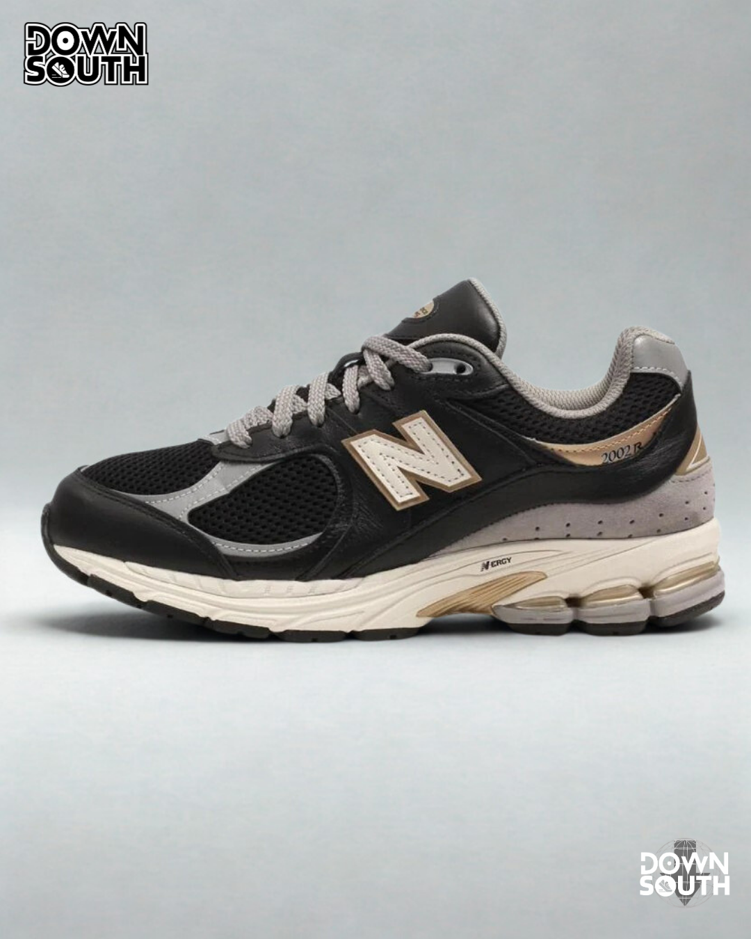 New Balance 2002R 'Black Sea Salt Gold Metallic'